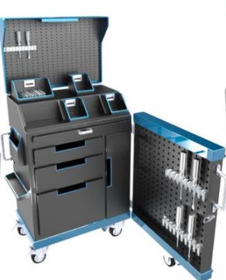 Mobile trolley type tool cabinet Mobile trolley type tool cabinet