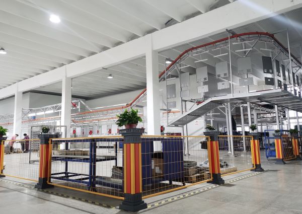 Spraying line Spraying line